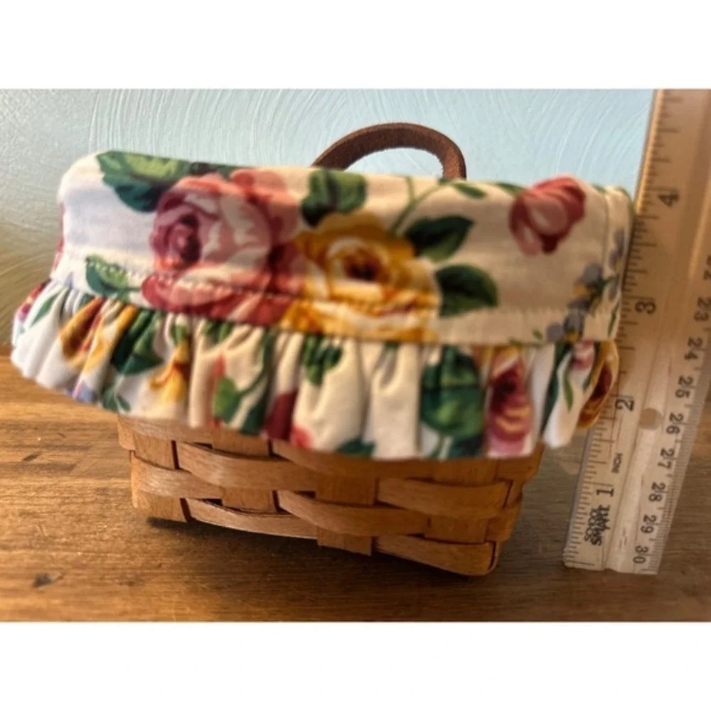 Longaberger Key‎ Basket, with Liner
